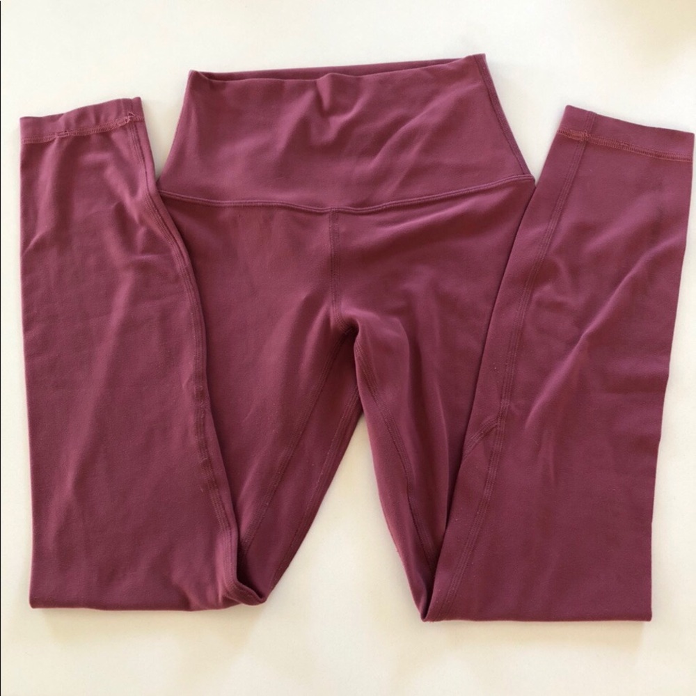 💢SOLD💢Align Pant, Misty Merlot 25” - Picture 2 of 8
